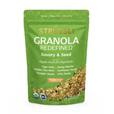 Struesli Savory & Seed Organic Granola, Nut, Grain & Gluten Free, Healthy Snacks with Pumpkin, Sunflower & Chia Seeds, Hemp Hearts, Flax, Tiger Nuts