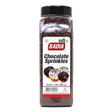 Badia Chocolate Sprinkles, 1.5 lbs - Sweet Topping for Desserts, Ice Cream, Cakes, and Baked Treats
