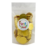FirstChoiceCandy Large Gold Foiled Milk Chocolate Coins (2 LB)
