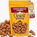 OZARK NUT ROASTERS, Chipotle Roasted Cashews with Spicy Kick, Flavored Savory Snacks, World-Class Gourmet Candied Nuts, Resealable Pack (14 oz)