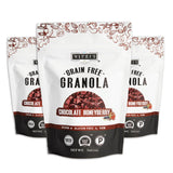 Witzi's Grain Free Granola, Chocolate Honeyberry, 5oz (Pack of 3), Made with Almonds, Walnuts & Cacao, Vegan, Keto, Gluten Free, Healthy Snack