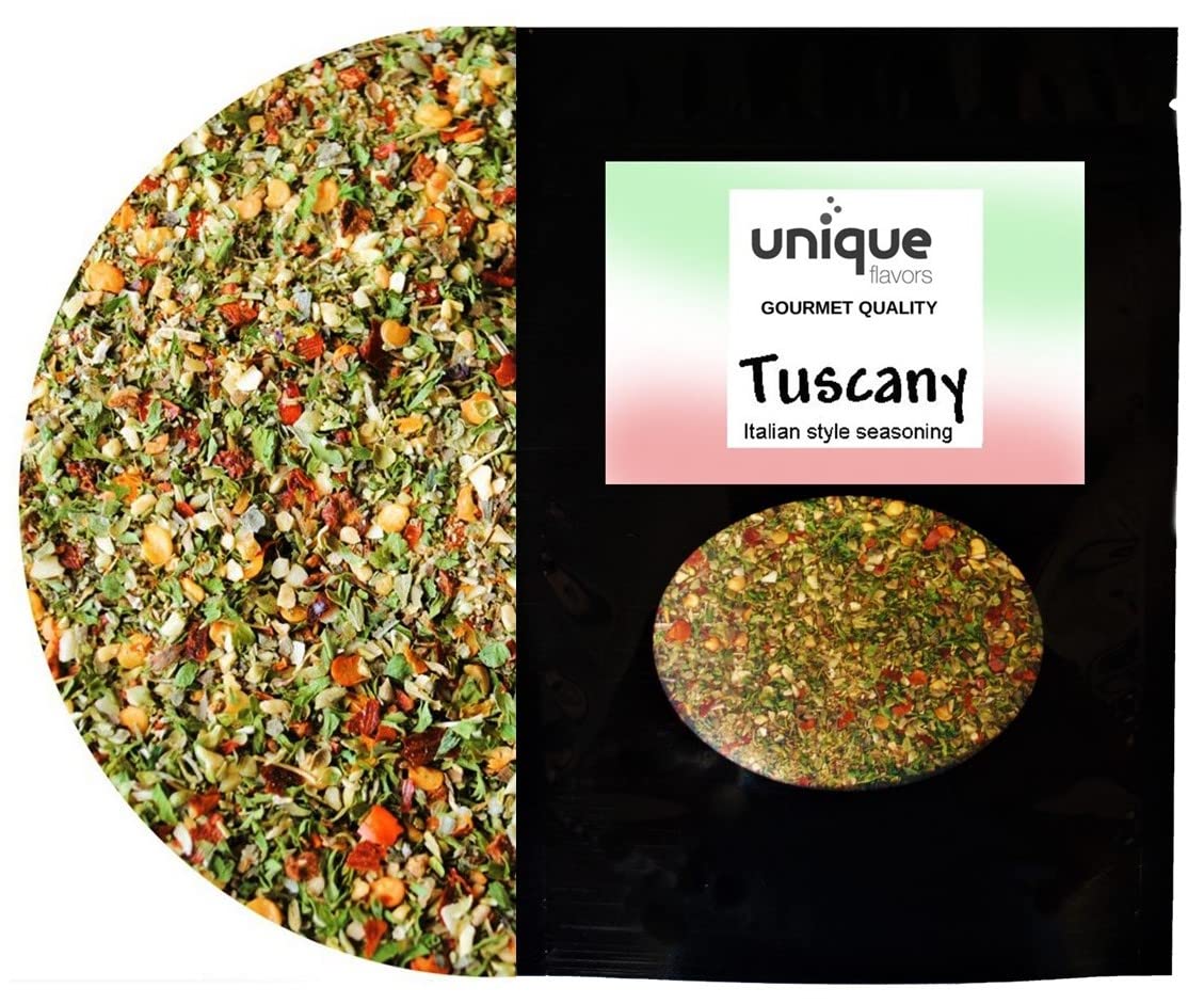 Tuscany Italian Style Gourmet Seasoning 5 oz Freshness Bag - Unique Flavors with Mediterranean Herbs and Spices