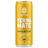 Mateina Organic Mango Key Lime Yerba Mate, 12 Fl Oz