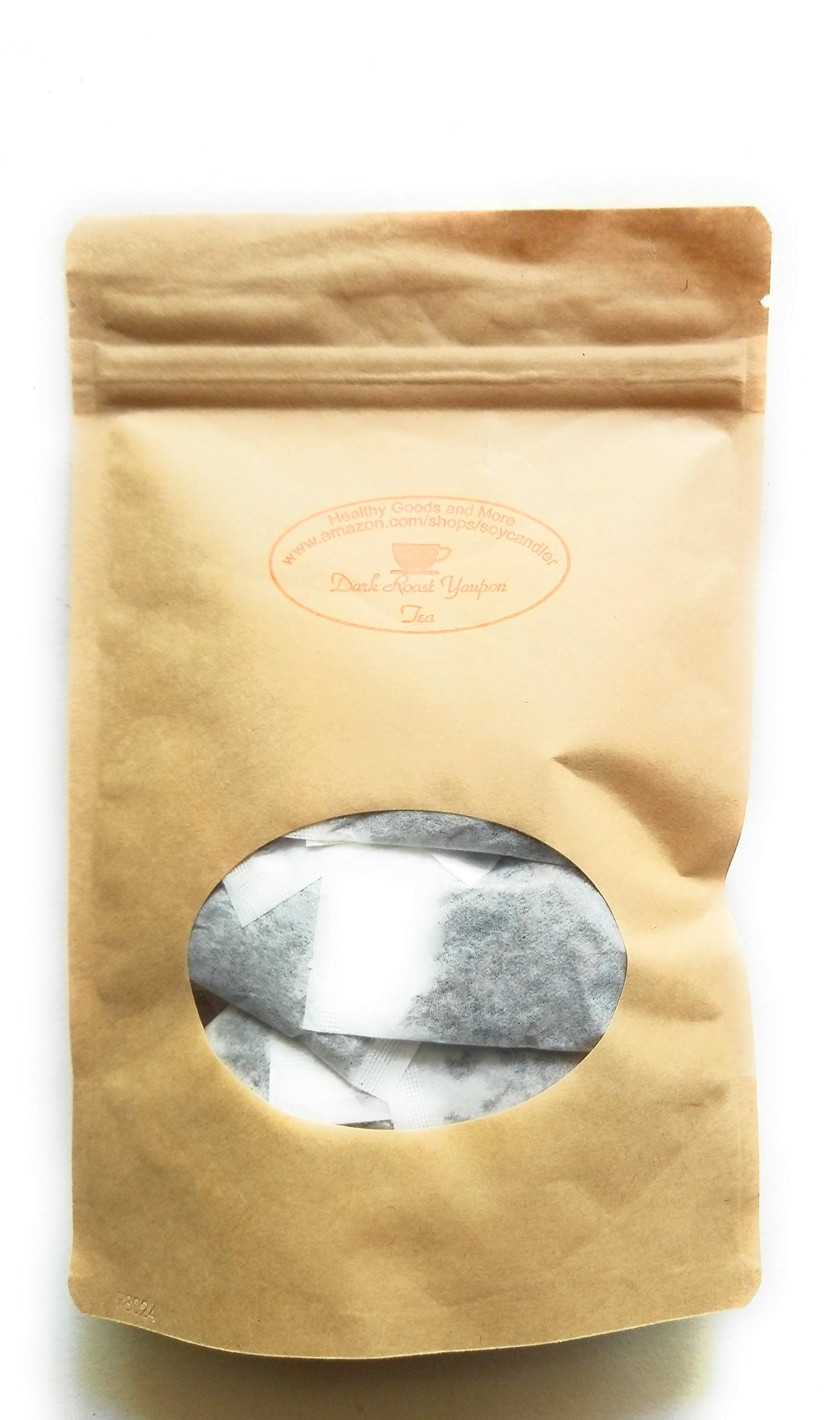 Dark Roast Yaupon Regenerative Organic Yaupon Tea (24 single tea bags) Tea (24 single tea bags)