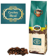 Mystic Monk Coffee: Cowboy Blend Whole Bean (Medium Roast 100% Arabica) - 12 ounce bag
