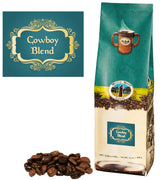 Mystic Monk Coffee: Cowboy Blend Whole Bean (Medium Roast 100% Arabica) - 12 ounce bag