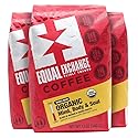 Equal Exchange Organic Whole Bean Coffee, Mind Body Soul Drip, 12 Ounce (Pack of 3)