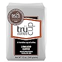 trücup Low Acid Coffee, Ground Coffee Dark Roas - Coarse Ground 12 Oz, Natural Water&Steam Process 60% Less Acid, Stomach-Friendly Rich in