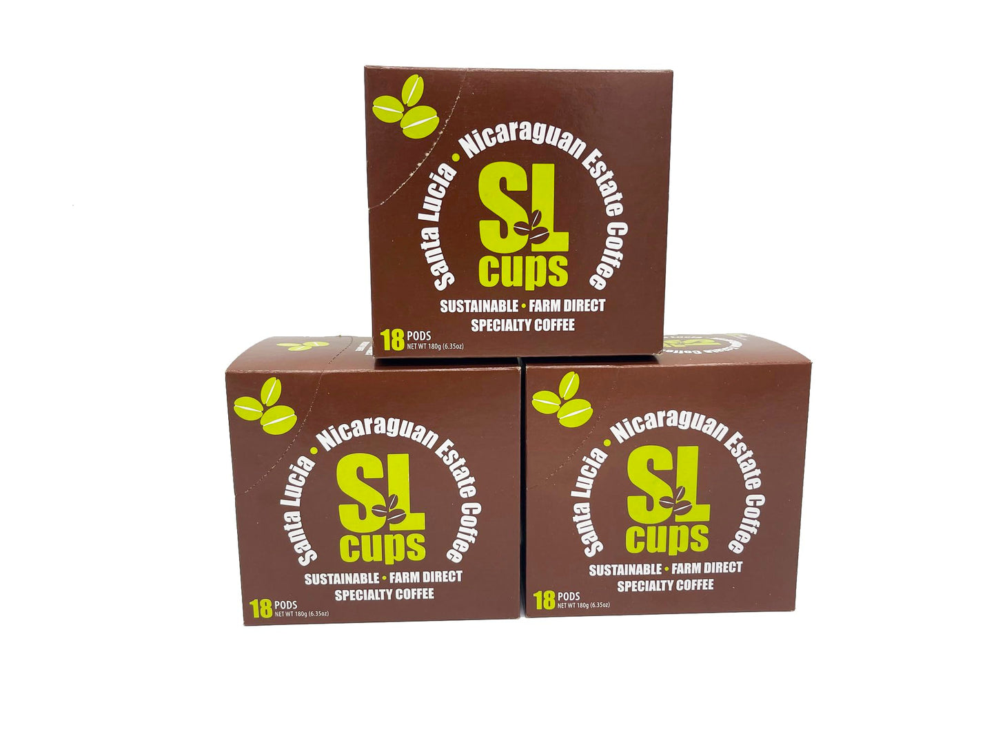 Santa Lucia Coffee Summit Roast SL Decaf Cups - Specialty Nicaraguan Single-Origin - Premium Small Batch - Rich & Smooth Flavor - Low Acid - Farm