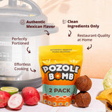CHILEMOY Pozole Bombs VALUE-PACK | Authentic Mexican Pozole Seasoning | Pozole Bomb Balls for Soups, Stews, Traditional Pozole, Tacos, and More |