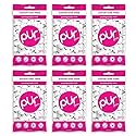 PUR 100% Xylitol Chewing Gum, Sugarless Pomegranate Mint, Sugar Free + Aspartame Free + Gluten Free, Vegan & Keto Friendly - Low Carb, Simply Pure
