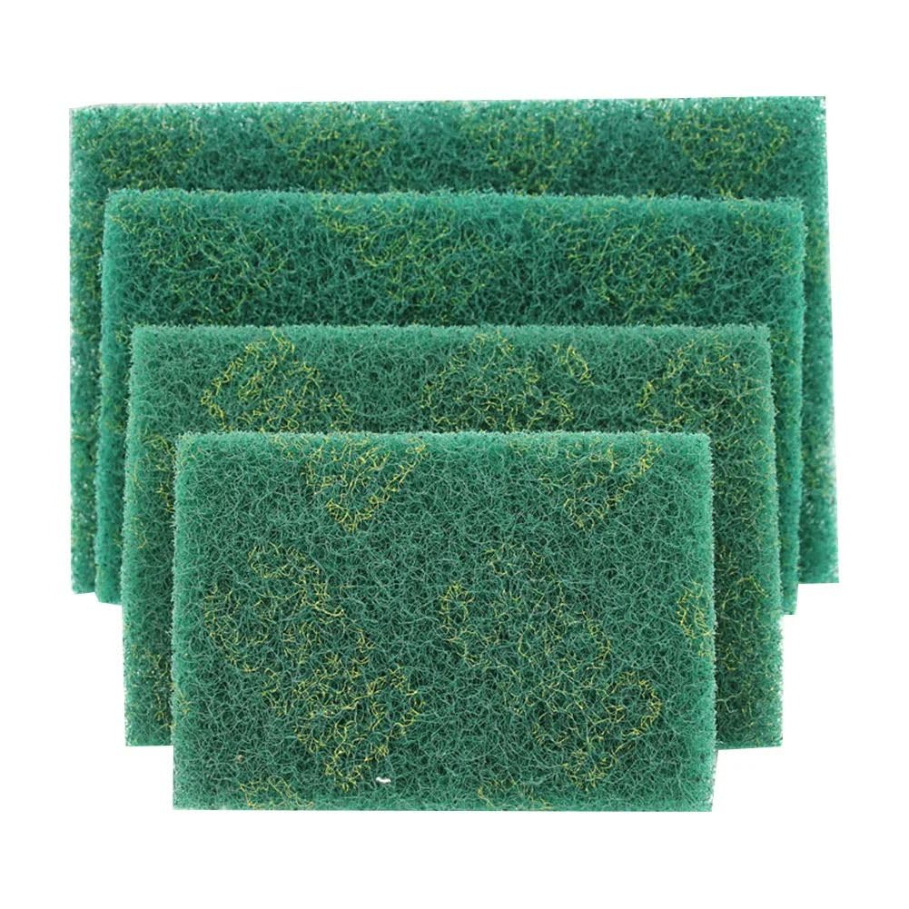Woodworking Tools Scouring Pads Fiber Abrasive Green Nylon Emery Polishing Scouring Pad for Cleaning Polishing