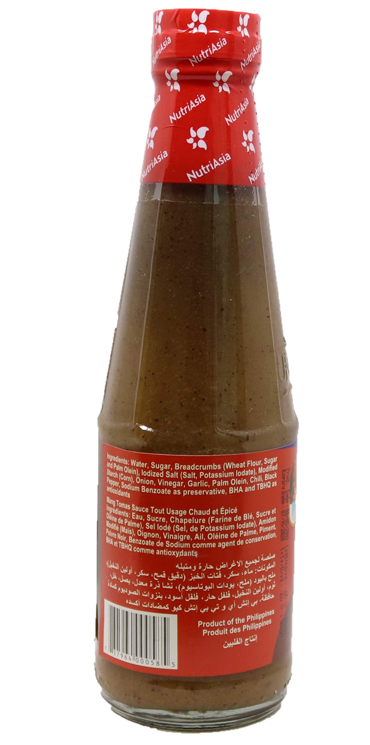 Mang Tomas All Purpose Sauce, Hot and Spicy, 11.64 Ounce