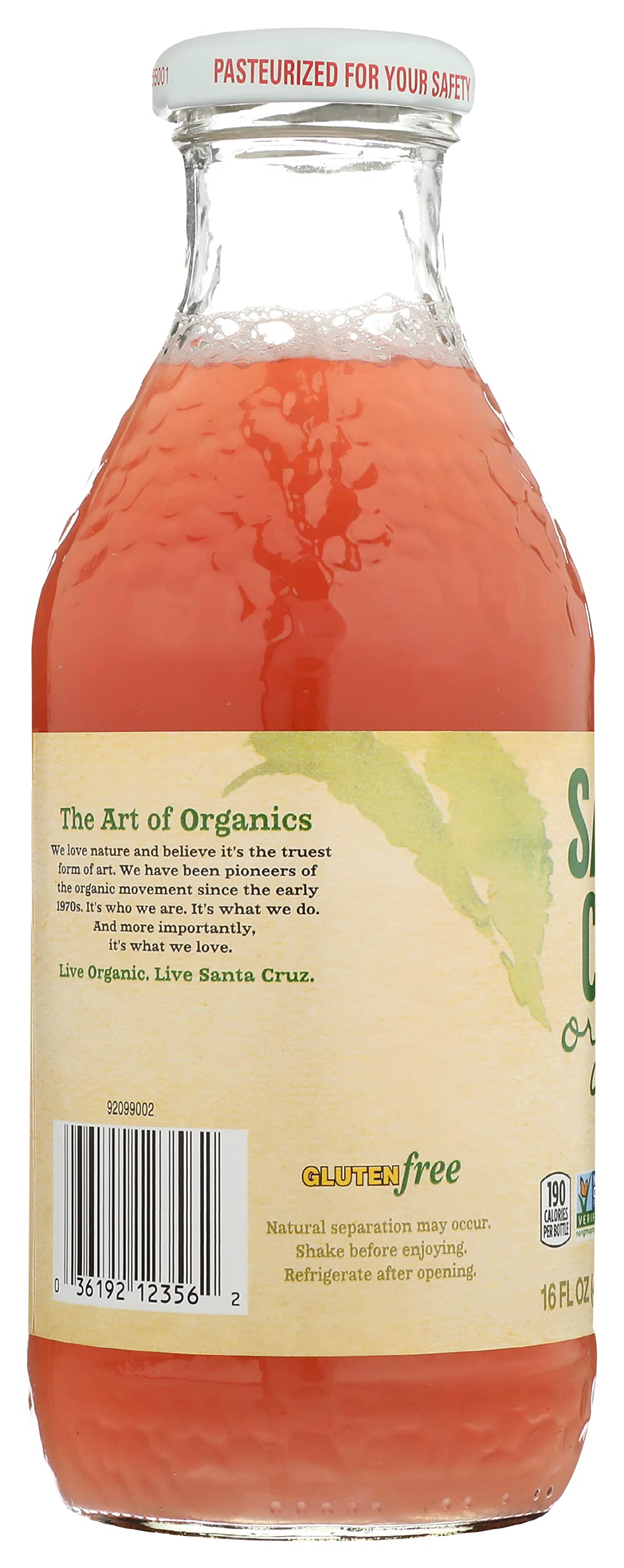 Santa Cruz Organic Organic Raspberry Lemonade, 16 FZ