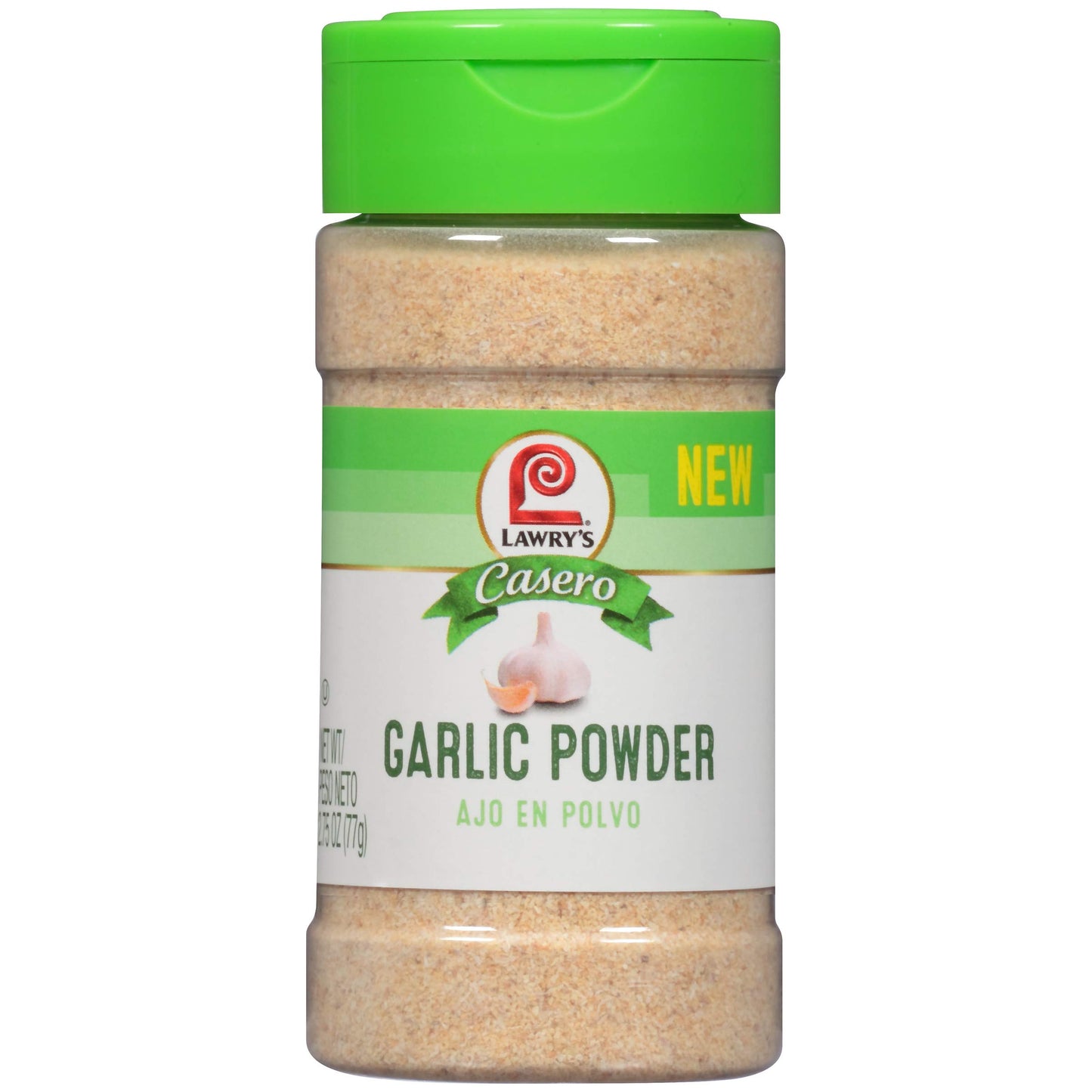 Lawry's Casero Garlic Powder, 2.75 oz