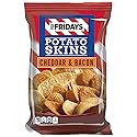 TGI Friday's 4 oz Cheddar & Bacon Potato Skins Chips (3 Bags)