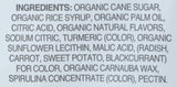 YUMEARTH Organic Sour Giggles, 2.5 OZ