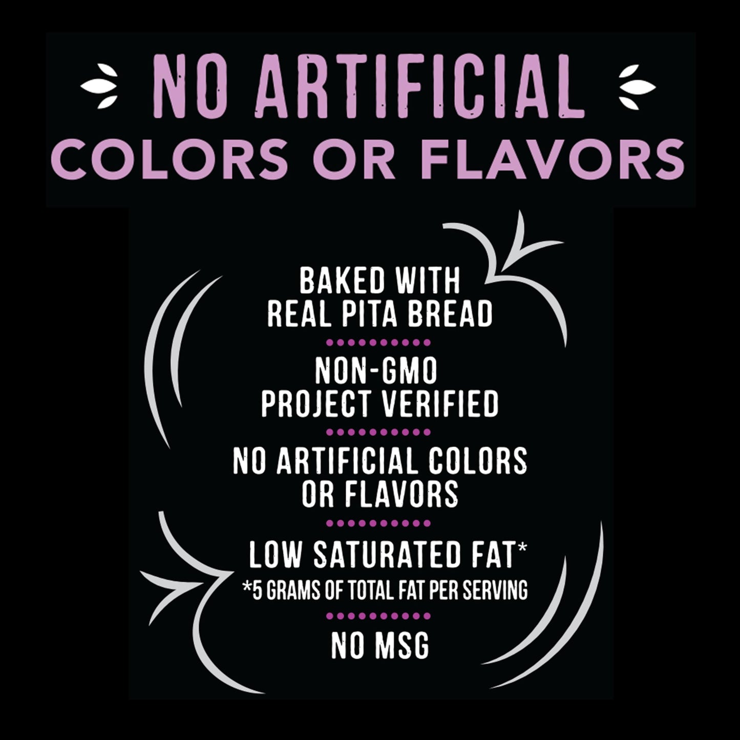 Stacy’s Pita Chips, Cinnamon Sugar, No Artificial Colors or Flavors, 7.33 oz Bag