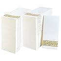 LITOPAK 200 Pack Paper Hand Towels for Bathroom, Guest Towels Disposable, and Paper Napkins Disposable for the Bathroom, Kitchen, Wedding, Party