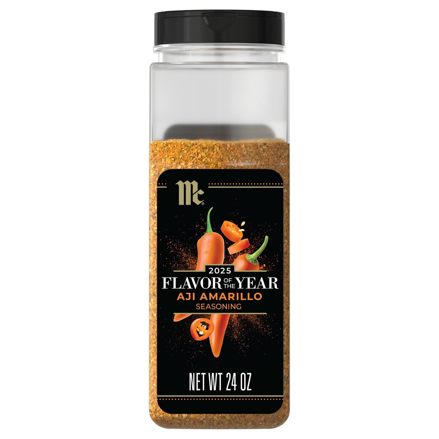 McCormick Seasoning, Aji Amarillo, 2025 Flavor of the Year, Made for Chefs, Blend of Tropical & Smoky Notes with Medium Chile Heat, For Seafood, Fish