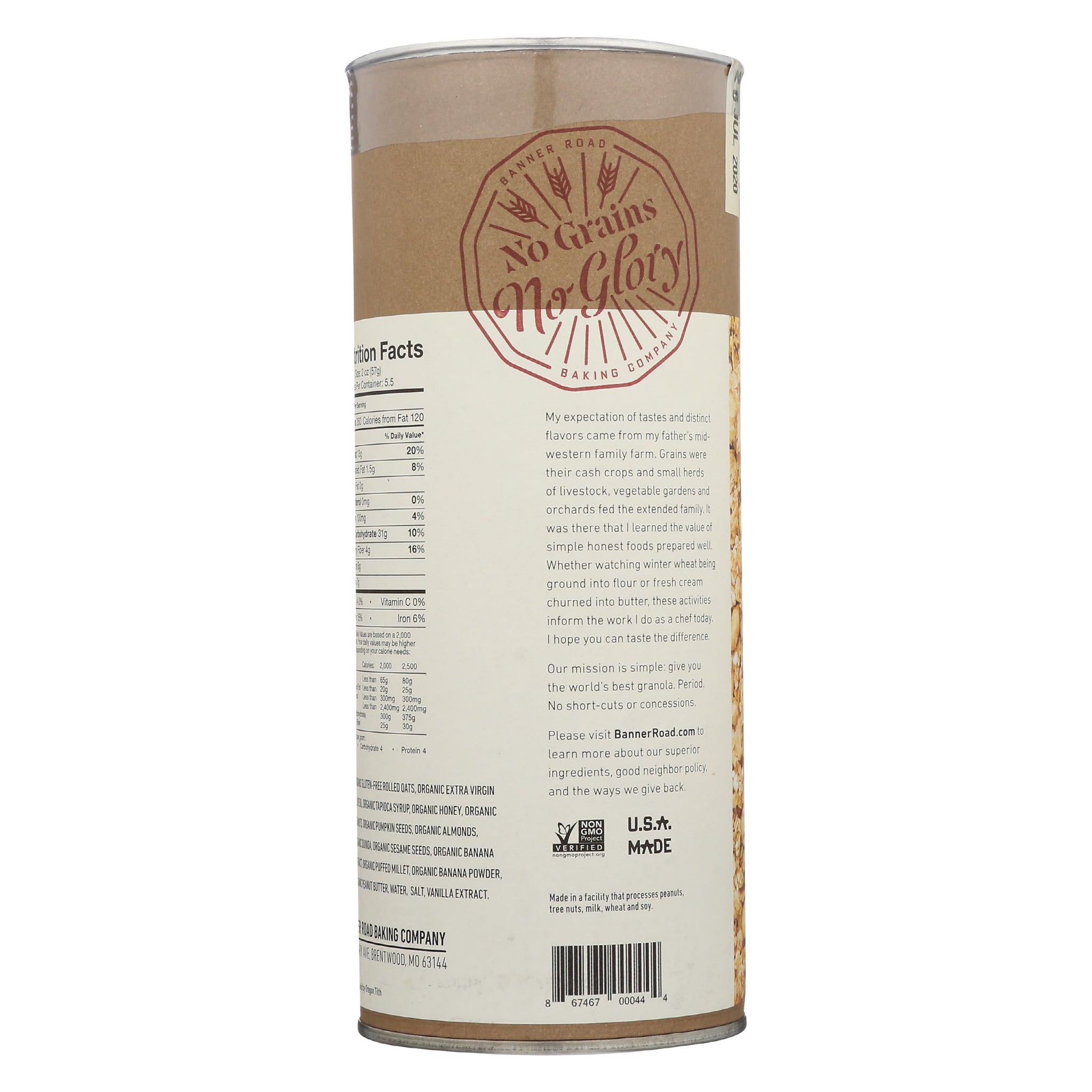 Banner Road Baking Company Monkey Suit Granola, 11 oz