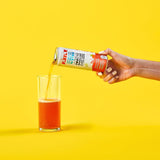 BUBBL'R blood orange mango mingl'r, Antioxidant Sparkling Water with Natural Caffeine, 0g Sugar, Gluten Free, All Natural Flavors, 12 Fl Oz Cans, 12