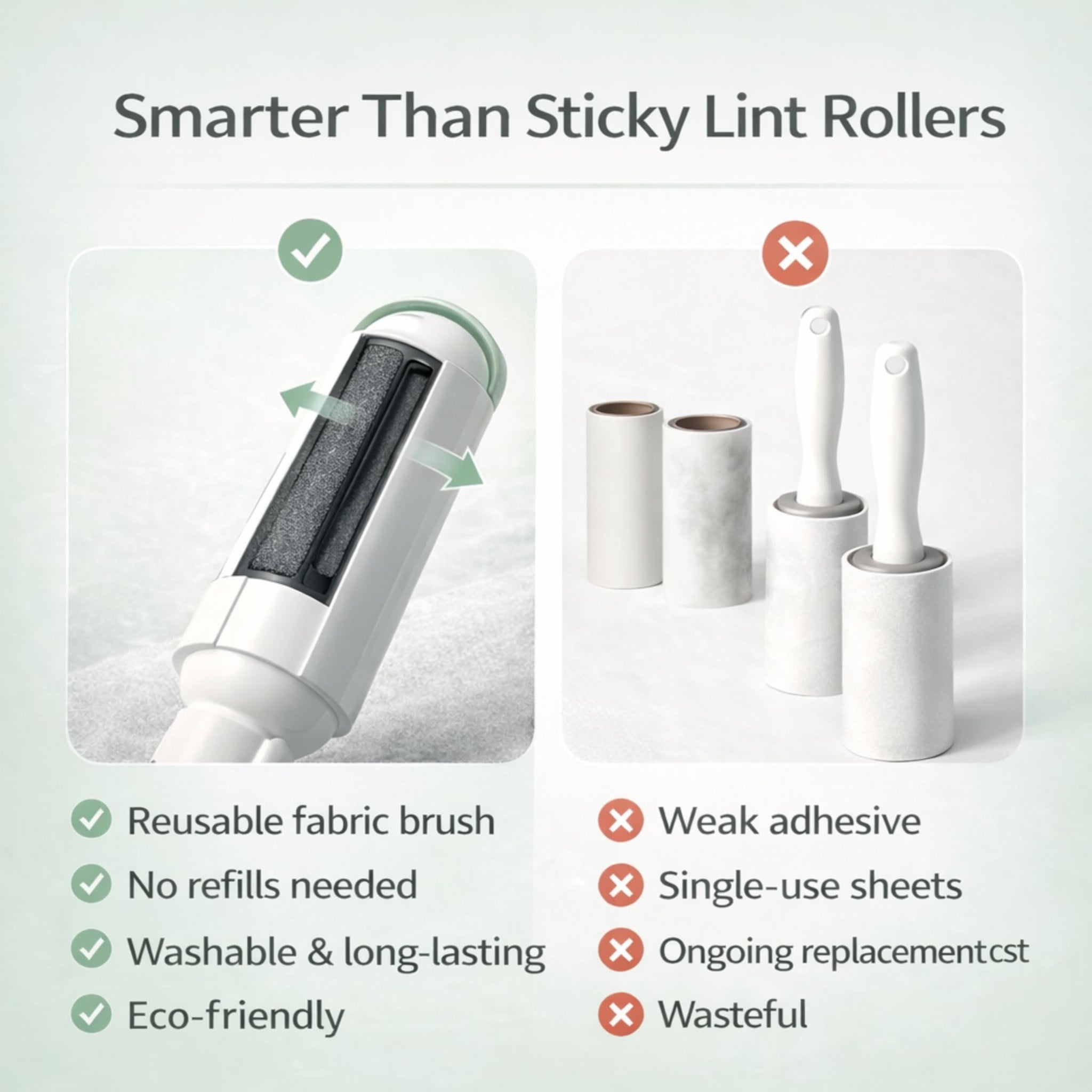 Pet Hair Remover Roller- Pet Hair Removal Tool with Strong Grip for Effortless Cleaning- Pet Hair Roller Lifts Fur from Clothes, Furniture & Car- Keep