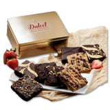Dulcet Gourmet Food Gift Basket, Great Gift - Includes: Chocolate Brownies, Walnut Brownies, Chocolate Chip blondes, ideal gift idea by Dulcet Gift