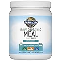 Garden of Life Meal Replacement Shakes, Vegan Protein Powder, Raw Organic Meal, Lightly Sweet Powder with Plant Based Pea Protein, Sprouts, Greens