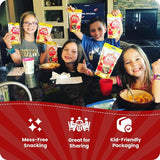 Pop's Kettle Korn- Fiery Cheddar| 4-Pack Fiery Cheddar- Gluten-Free, Whole Grain, Hand-Popped, Small