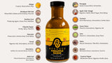 Duo Sauce NuSauce 12oz Bottle (Pineapple Mango and Peanut) Low Calorie Sauces with Premium Ingredients