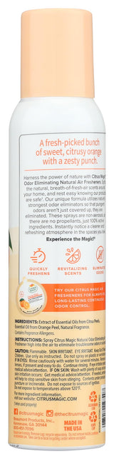 CITRUS MAGIC Orange Air Freshener, 3 OZ