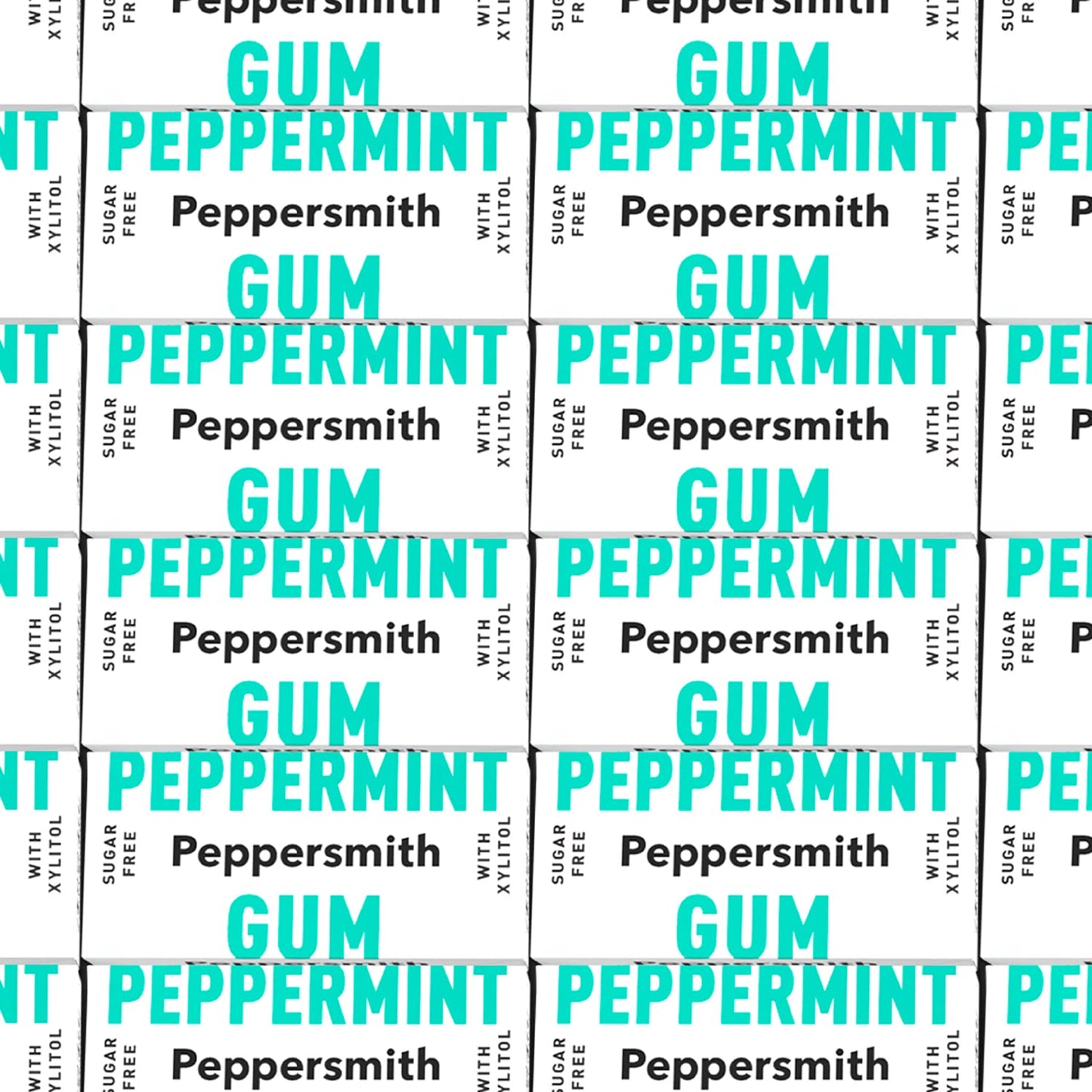 Peppersmith - Chewing Gum - Fine English Peppermint - 15g