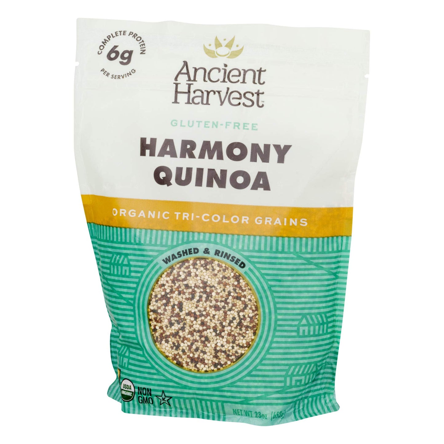 ANCIENT HARVEST Organic Tri Color Harmony Quinoa Blend, 23 OZ