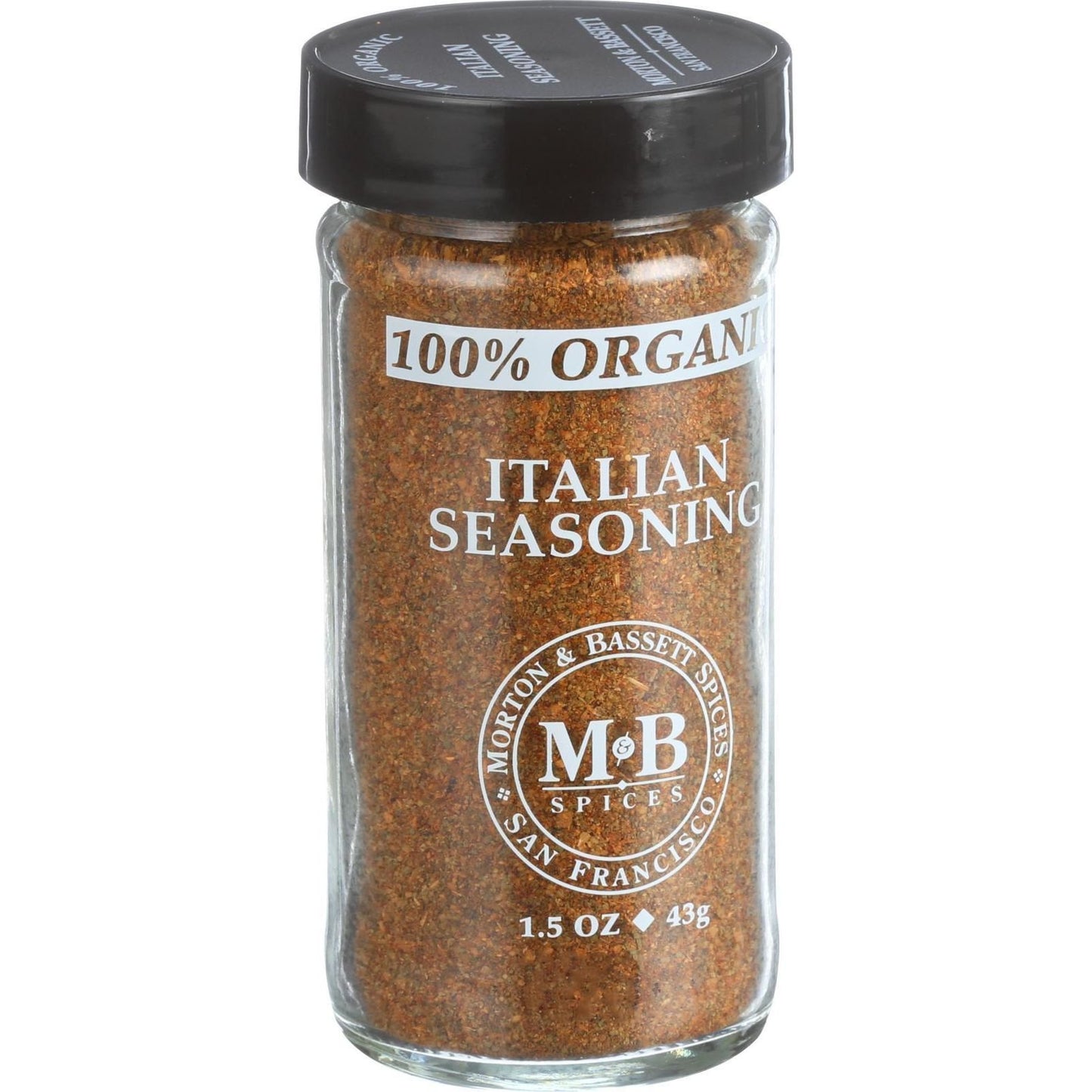 Morton & Basset Spices, Organic Italian Seasoning, 1.5 Ounce (Pack of 3)