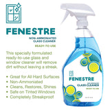 Jani-Source Fenestre RTU Non-Ammoniated Glass and Plexiglass Cleaner, 1 Quart (Each)