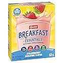 Carnation Instant Breakfast Essentials, Strawberry, 10 Count Box, 1.26-Ounce Packages (Pack of 6)