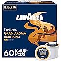 Lavazza Costiera Gran Aroma, Single-Serve Keurig K-Cup Pods, Light Roast Coffee, 60-Count Box (6 Packs of 10)