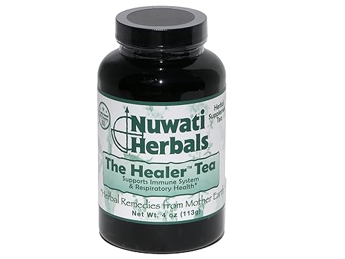 Nuwati Herbals - The Healer Tea - Supports Immune System and Respiratory Health - Herbal Tea for Women and Men, Loose Leaf Tea, 4 Ounces