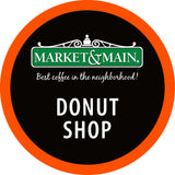 Market & Main OneCup, Donut Shop, Compatible with Keurig K-cup Brewers, 18 Count