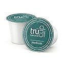 trücup Low Acid Medium Roast Coffee Pods - 48 Count Single Serve K-Cups for Keurig, Gentle on Stomach, Medium Roast