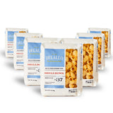 DeLallo Shellbows Semolina Pasta, 1 Pound Bag, 7 Pack, Product of Italy, Made with Durum Wheat Flour, Shell-Shaped Noodles