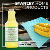 STANLEY HOME PRODUCTS Original Degreaser - Removes Stubborn Grease & Grime - Powerful Multipurpose Cleaning Solution for Home & Commercial Use (4
