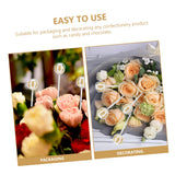 Angoily 100sets Chocolate Holders of Candy Packaging Cases for Bouquets for Wrapping Chocolates Caramels and Workmanship and Creative Design
