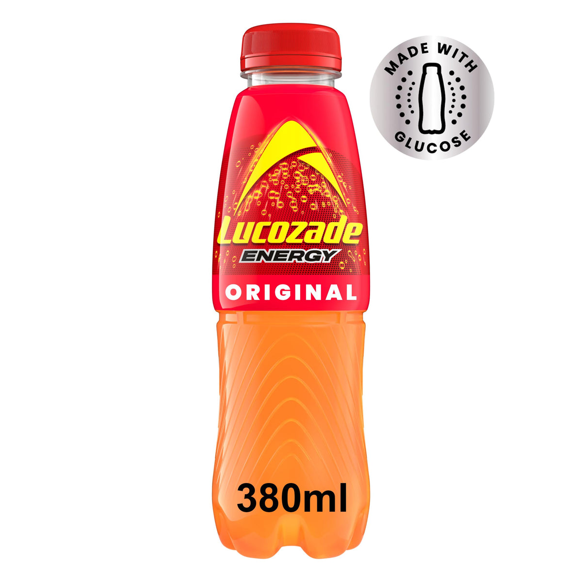 Lucozade Energy Original 380ml (Pack of 4)