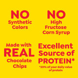 Eggo Protein Chocolate Chip Brownie Waffles, Breakfast Food, Protein Snacks, 10 Waffles (Frozen)