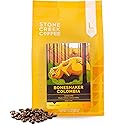 Stone Creek Coffee Light Roast Whole Bean Coffee - 12 Ounce (Pack of 1) - Smooth Specialty Fresh Roasted Coffee Beans with Juicy and Citrus Tasting