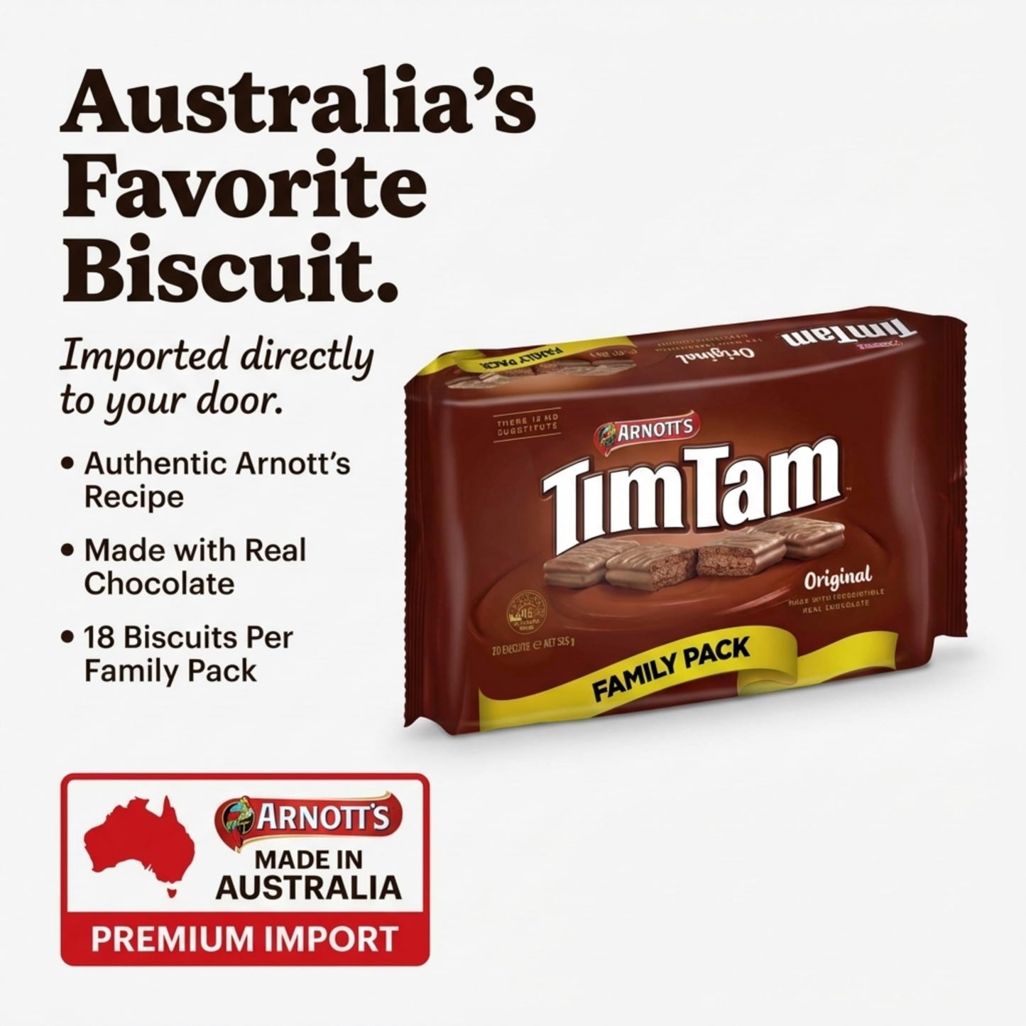 Arnott's Tim Tam Original Value Pack , 11.7 Ounce