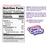 Freeze Dried Tropical Gummy Bears, Crazy Candy Maui Munchers - Pineapple Mango Dragon Fruit Flavors, Crunchy Fruit Candy, Resealable Package
