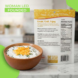 Twisted Pepper Co. Cheddar Onion Dip Mix | Dry Dips & Cheeseball Mixes | Gluten Free, Low Sodium, No Added MSG | Onion Dip Mix for Sour Cream or Mayo
